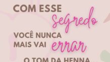 Com esse SEGREDO você nunca mais vai ERRAR o tom da Henna