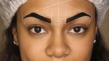 Como tirar henna da sobrancelha?
